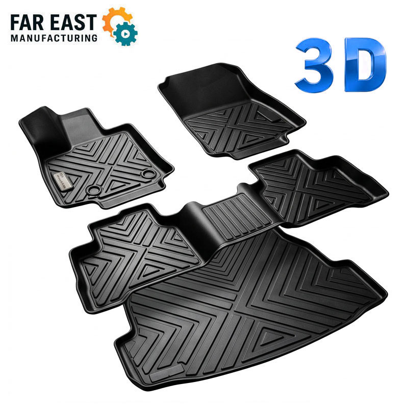 3D TPE bilgulvmåtter